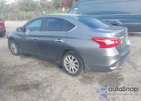 2018 Nissan Sentra Sv z USA, uszkodzony, nr VIN 3N1AB7APXJL657950